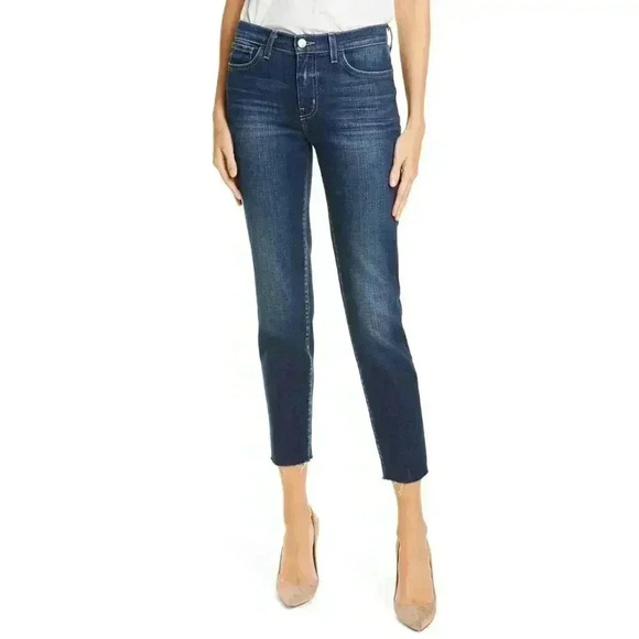 L'AGENCE El Matador French Slim Crop Jeans Size 27 - Picture 1 of 11